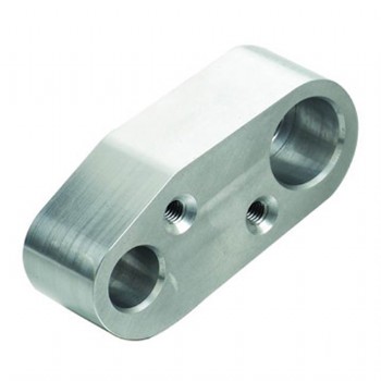 CNC machined aluminum plate/support