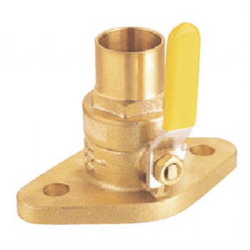 Forged brass ball valve