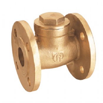 Forged brass flange valve