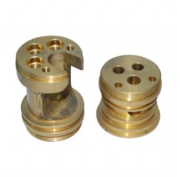 Forged brass valve core