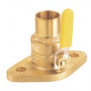 Forged brass ball valve