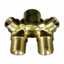 Forged brass blazing torch joints	(BF24)