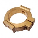 Forged brass clamp