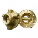 Forged brass oven valve