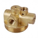 Forged brass valve body