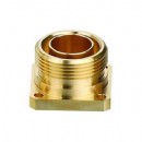 precision machined brass fiber adapter(BM03)